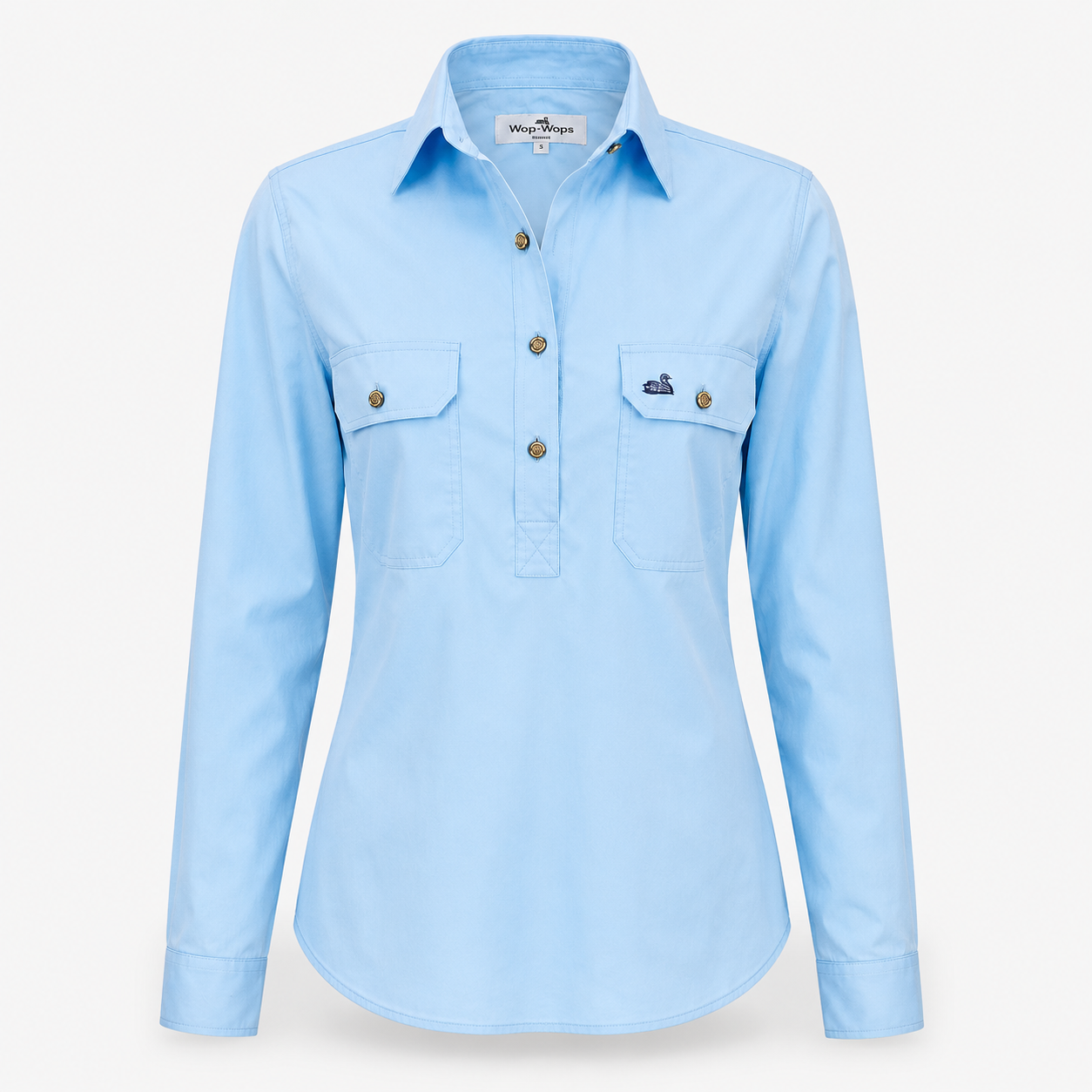 Women's Rātā Work Shirt (Light Blue)