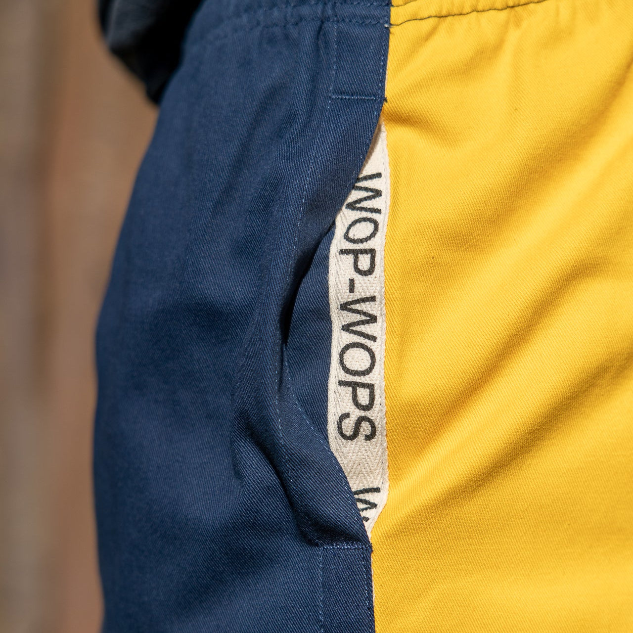 Wanaka Rugby Shorts Yellow/Navy