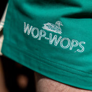 Wanaka Rugby Shorts Bottle Green/Cream