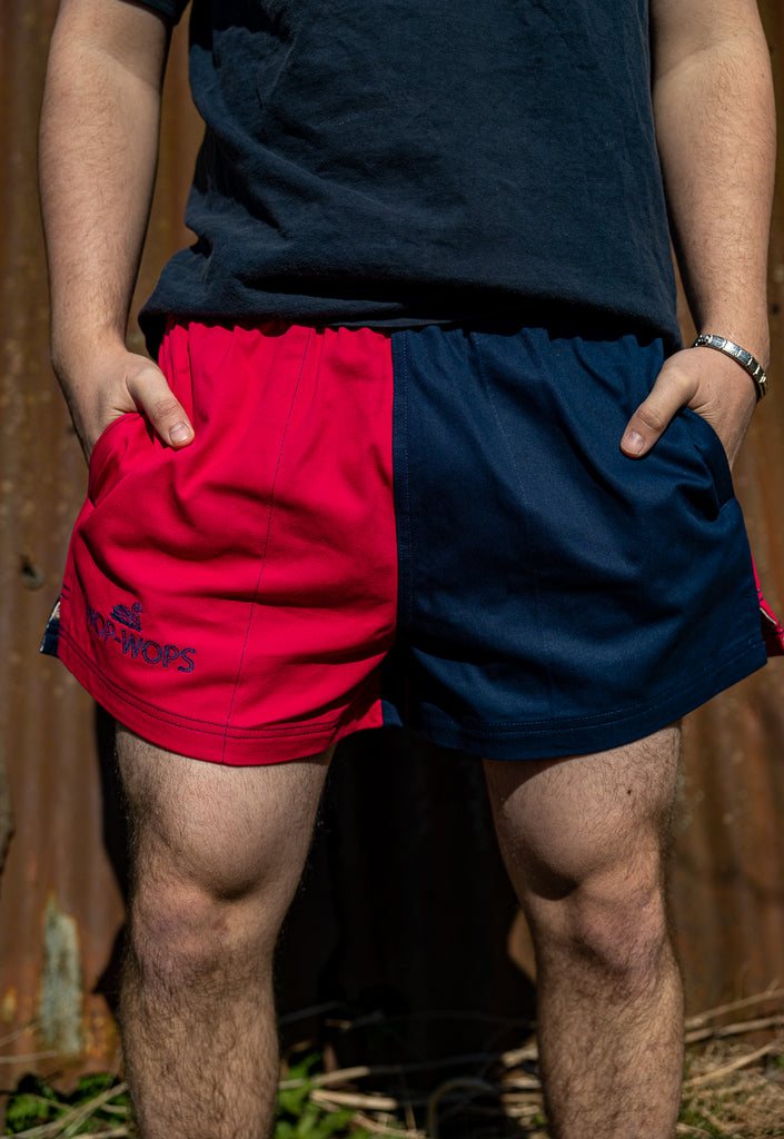 Wanaka Rugby Shorts Pink/Navy