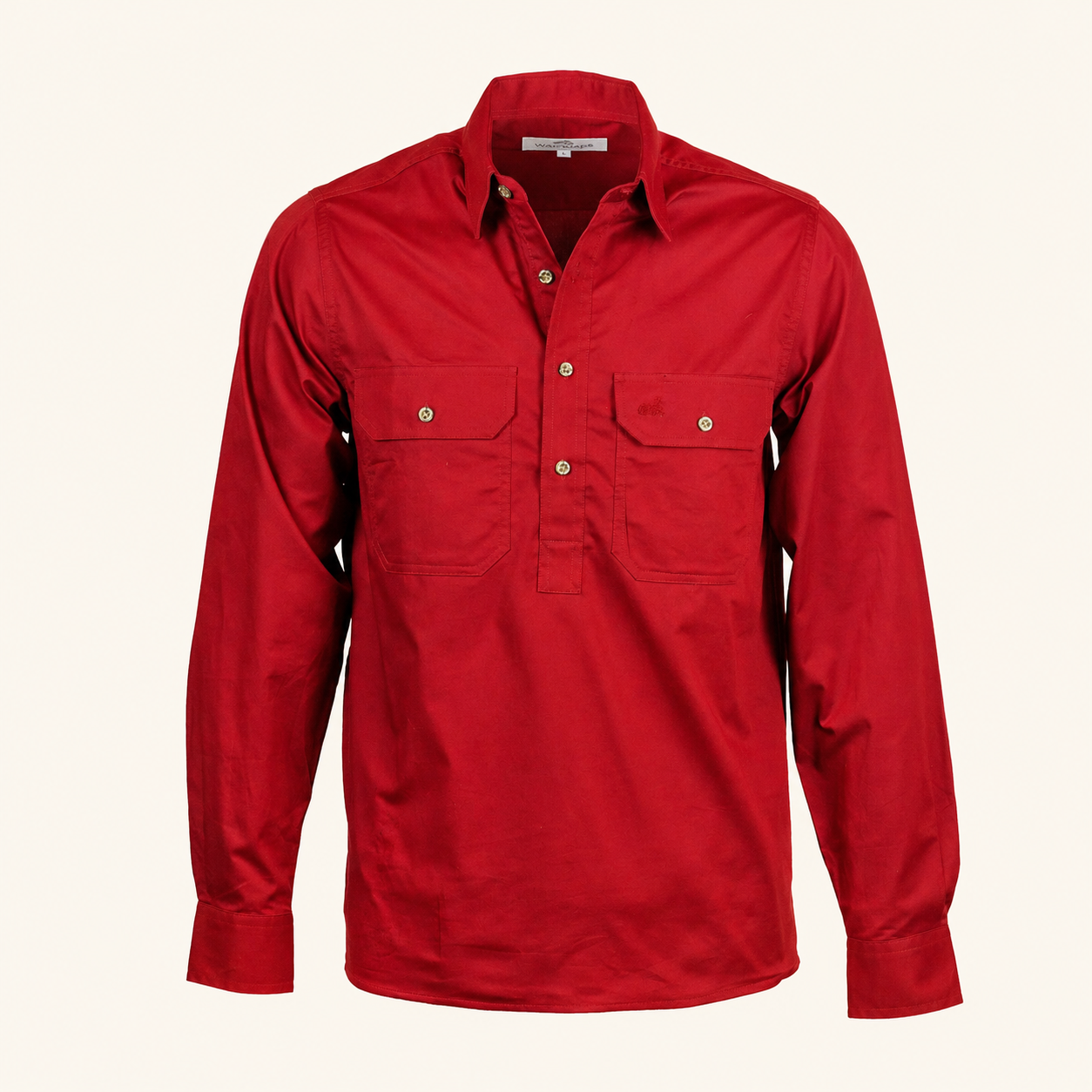 Waikari Work Shirt (Red)