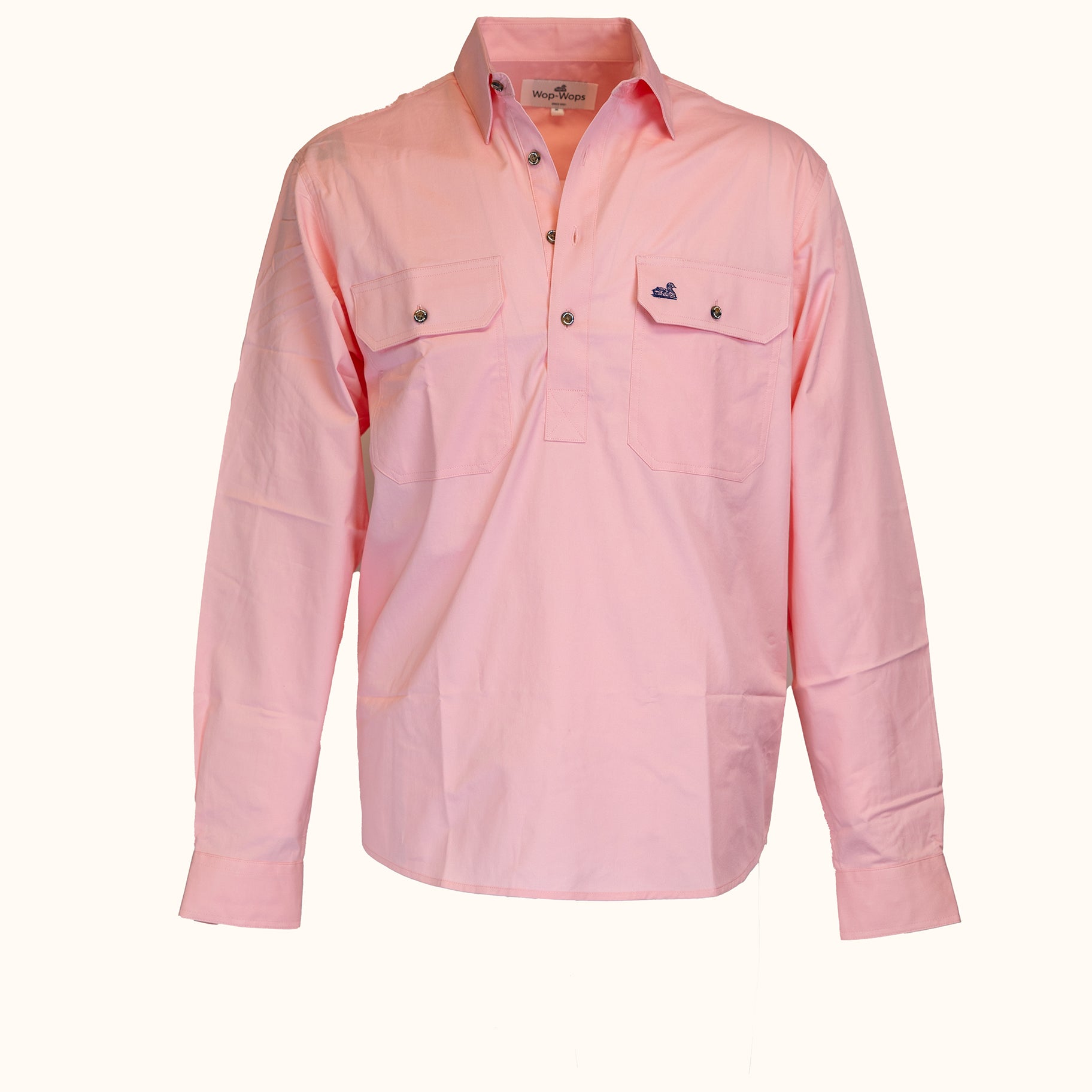 Men's Waikari Work Shirt (Pink)