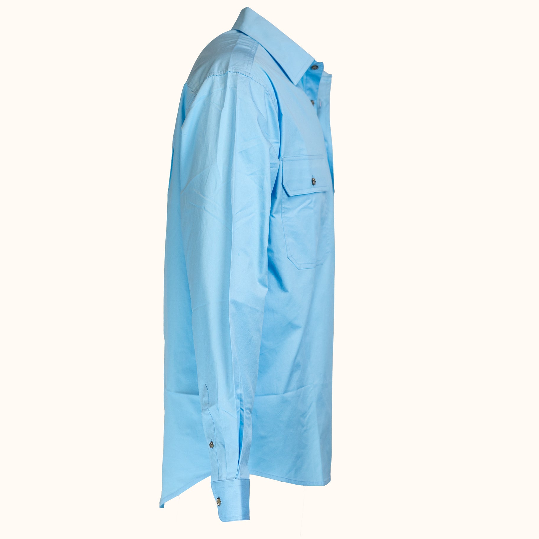 Men's Waikari Work Shirt (Blue)